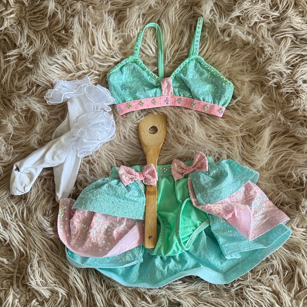 Stella Rae Handmade jazz/tap/theatre Costume Set